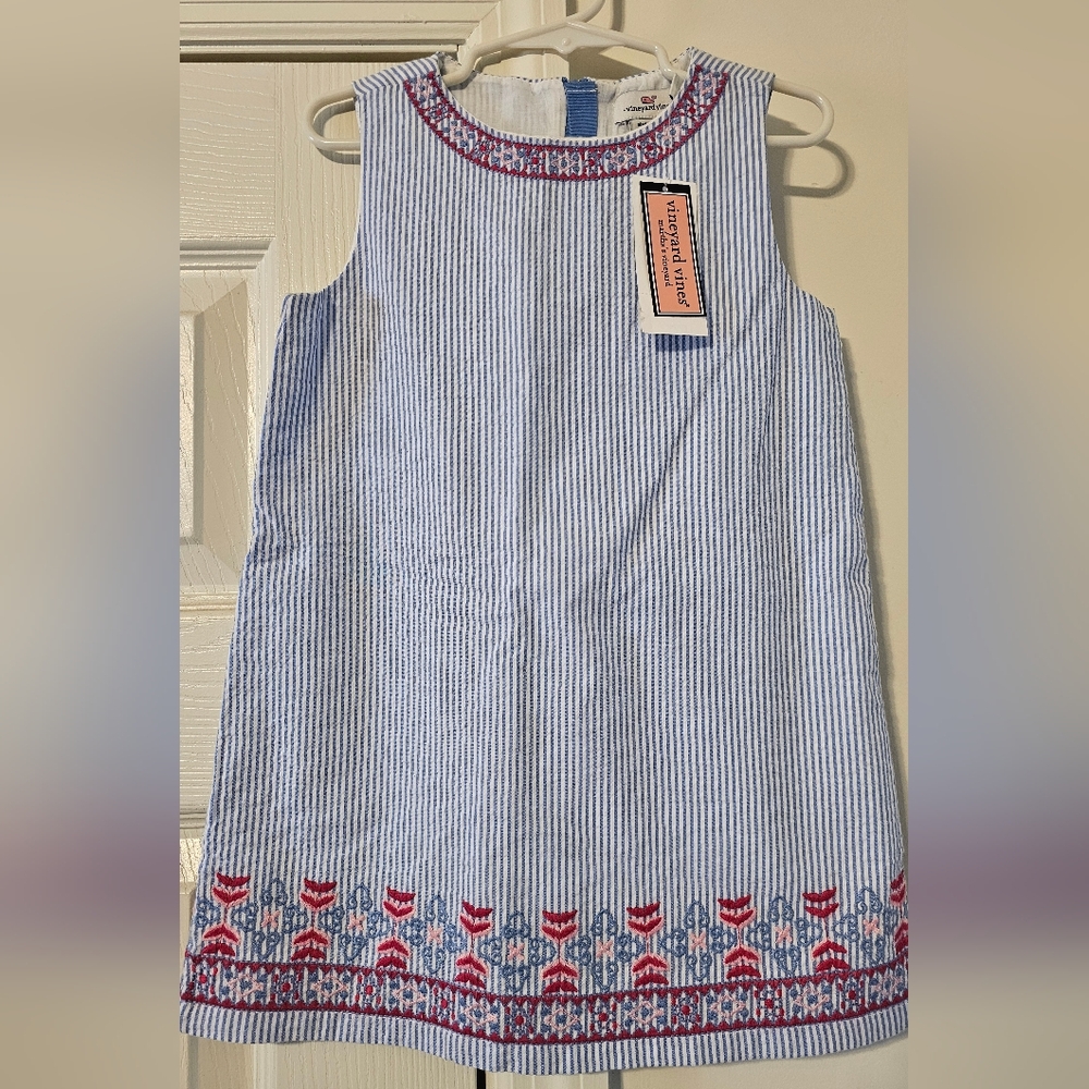 NWT Vineyard Vines Seersucker Shift dress